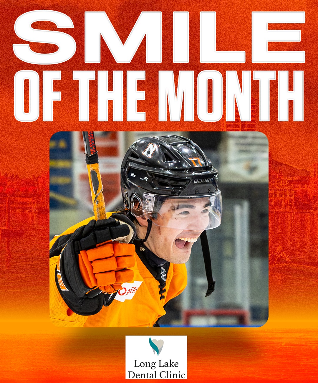 Take a look at this months Smile Of The Month presented by @nanaimodentalclinics ‼️ 

#BleedOrange