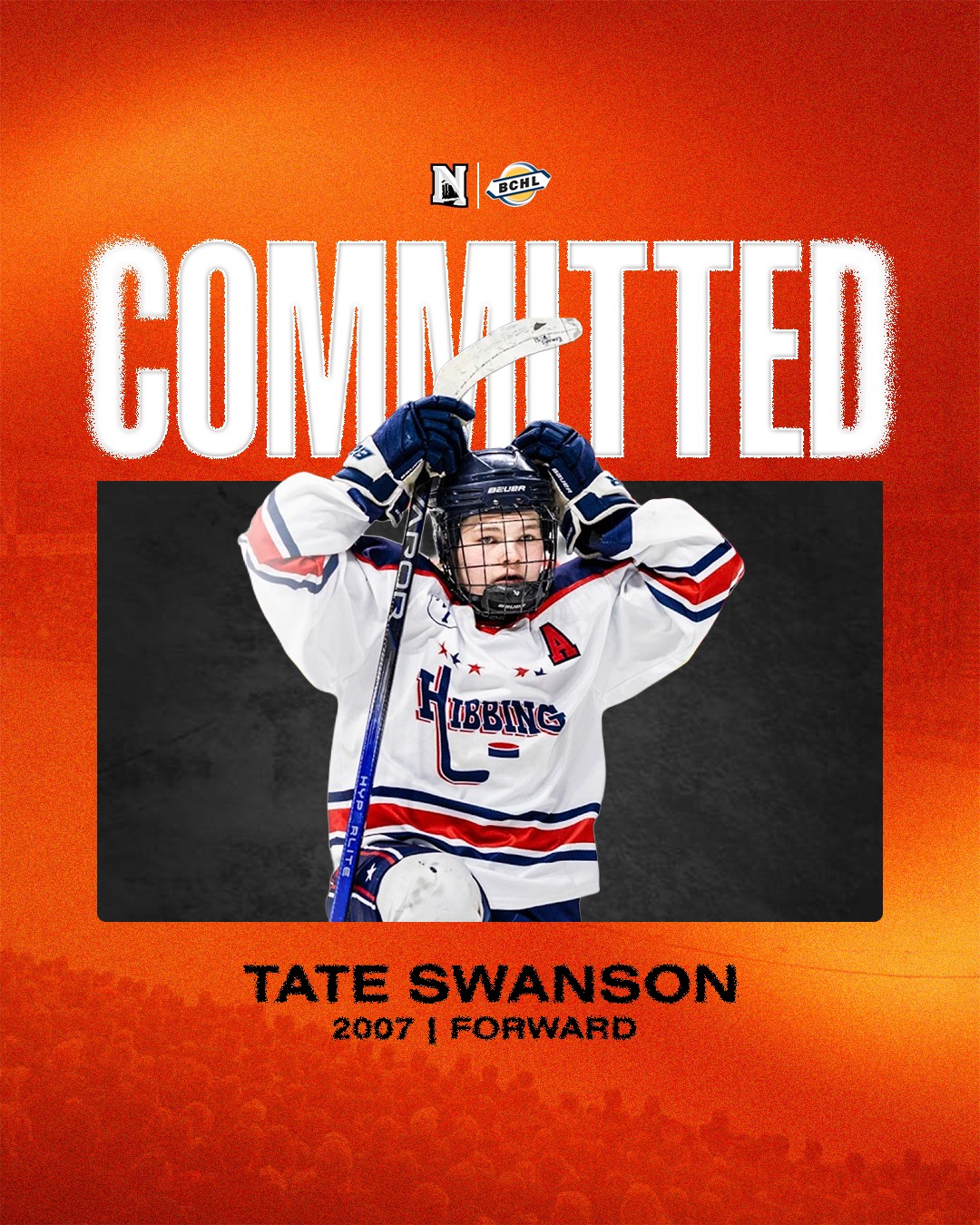 Nanaimo Clippers Sign Minnesota Mr. Hockey Finalist Tate Swanson‼

📰 | https://www.nanaimoclippers.com/tate-swanson

#BleedOrange