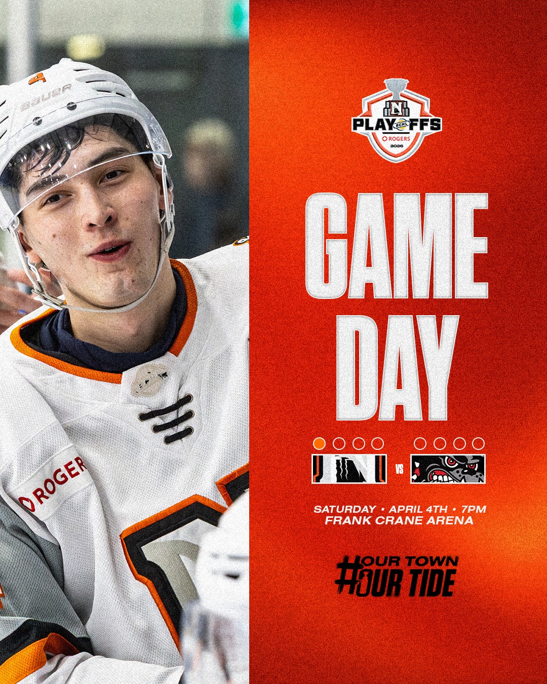 Let's do it again!

🕛 7:00 PM
📍 Frank Crane Arena
🆚 Alberni Valley Bulldogs
🎟️ tickets.nanaimoclippers.com

#OurTownOurTide
