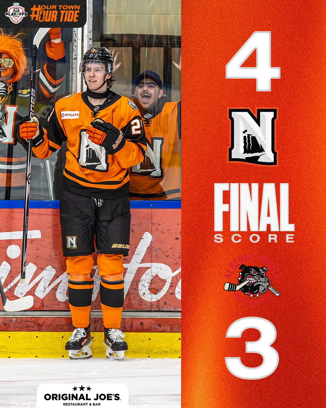 GAME WON!

#OurTownOurTide