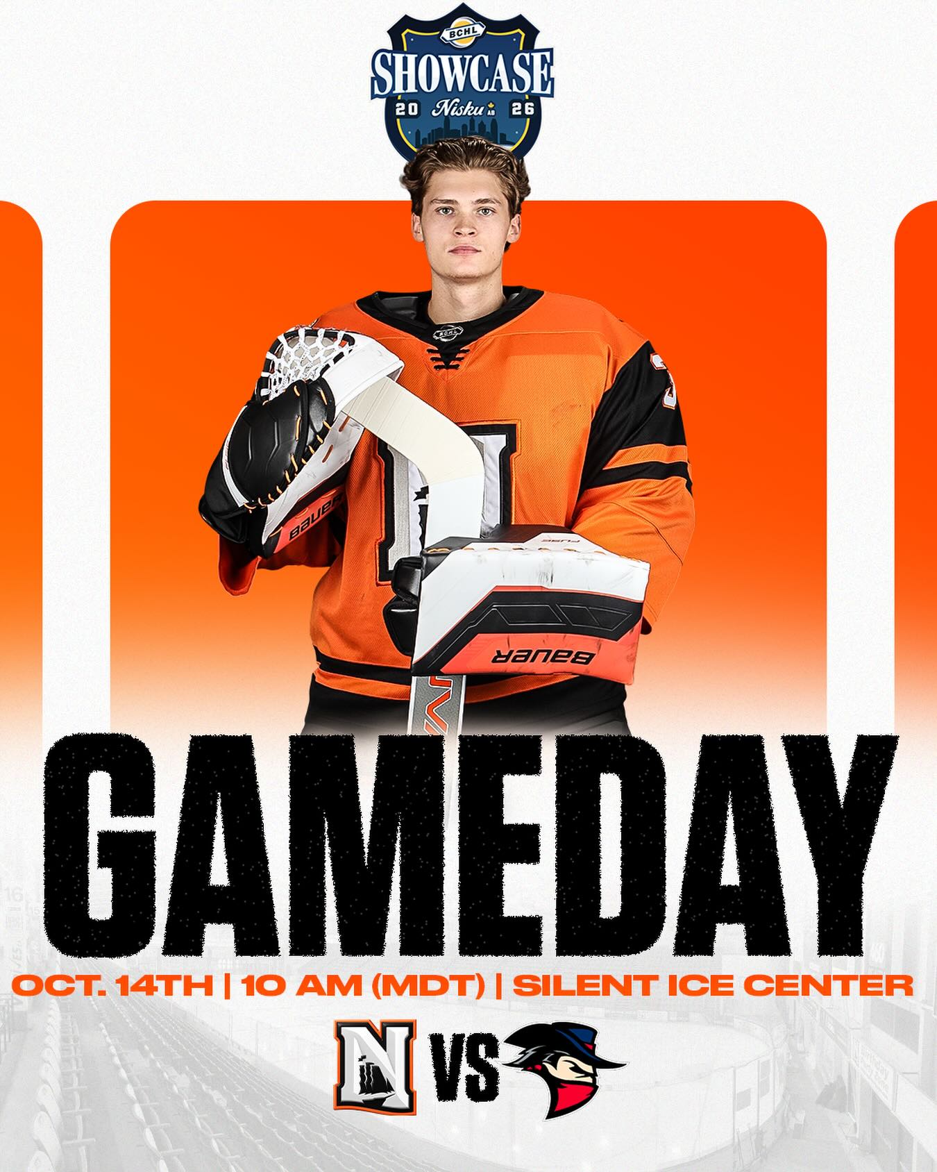 Wakey Wakey it’s gameday!☕️

🕛10am (MDT)
📍Silent Ice Center 
🆚 Brooks Bandits 

#OurTownOurTide