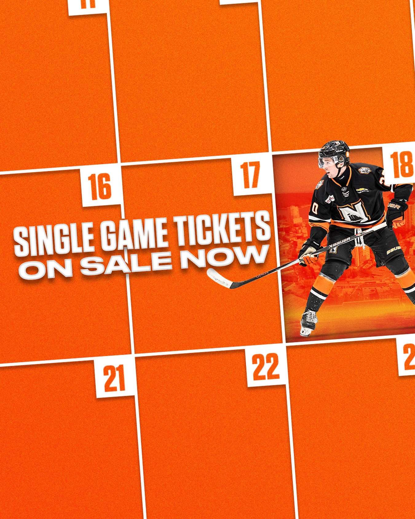 Who’s ready for hockey?! 

Our single game tickets are NOW ON SALE!

Visit tickets.nanaimoclippers.com and get yours today.