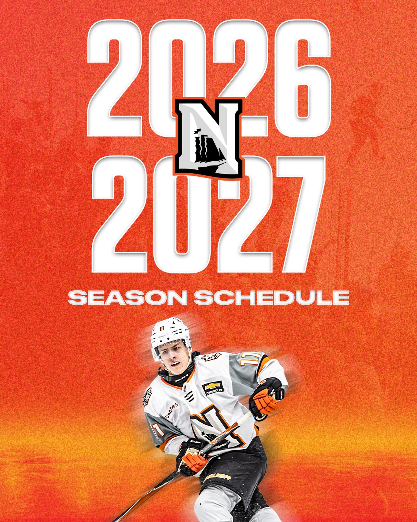 The 2026-27 Season Schedule Has Dropped 📲

See the full schedule at nanaimoclippers.com

#OurTownOurTide 🌊