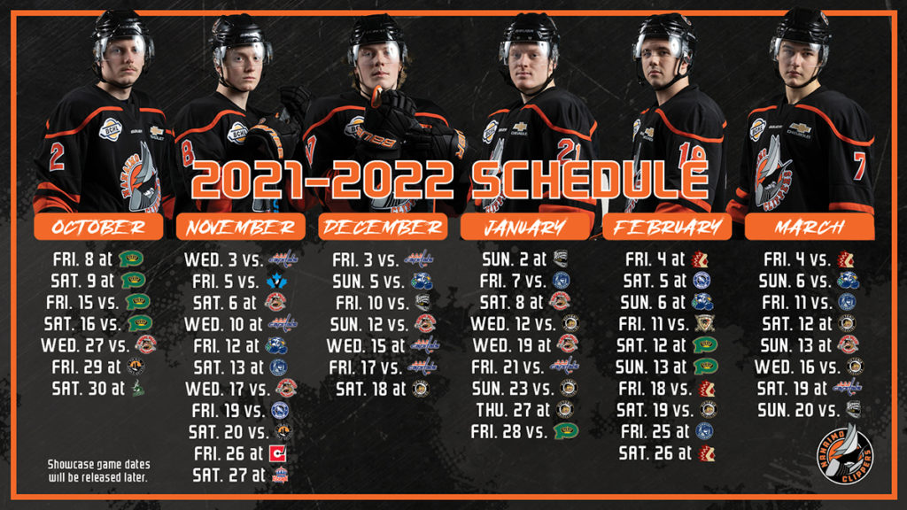 20212022 Schedule Released Nanaimo Clippers