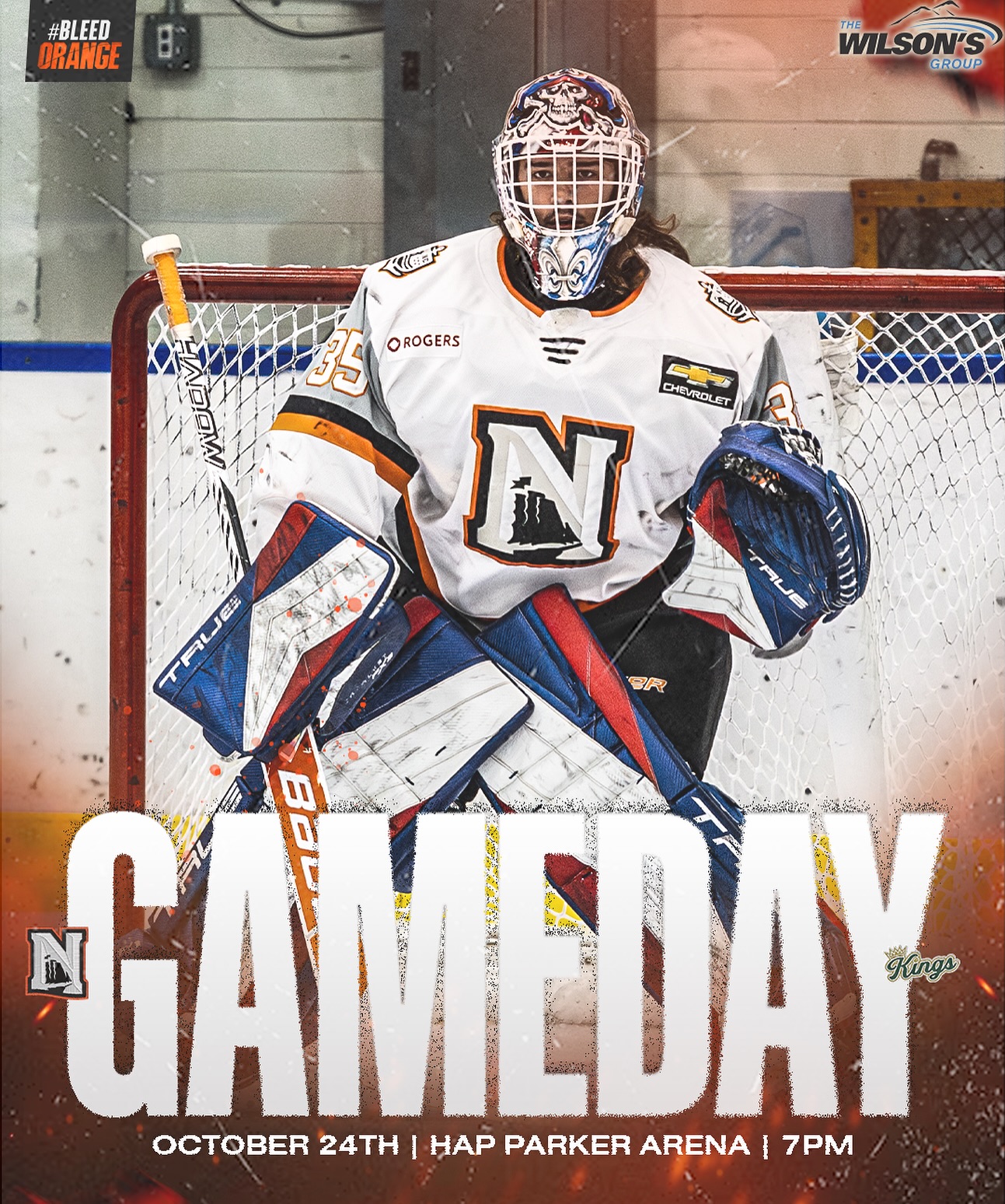 En’ Route To PR!

🗓️ Oct. 24th
🕛 7:00 PM
📍 Hap Parker Arena
🆚 Powell River Kings

#BleedOrange