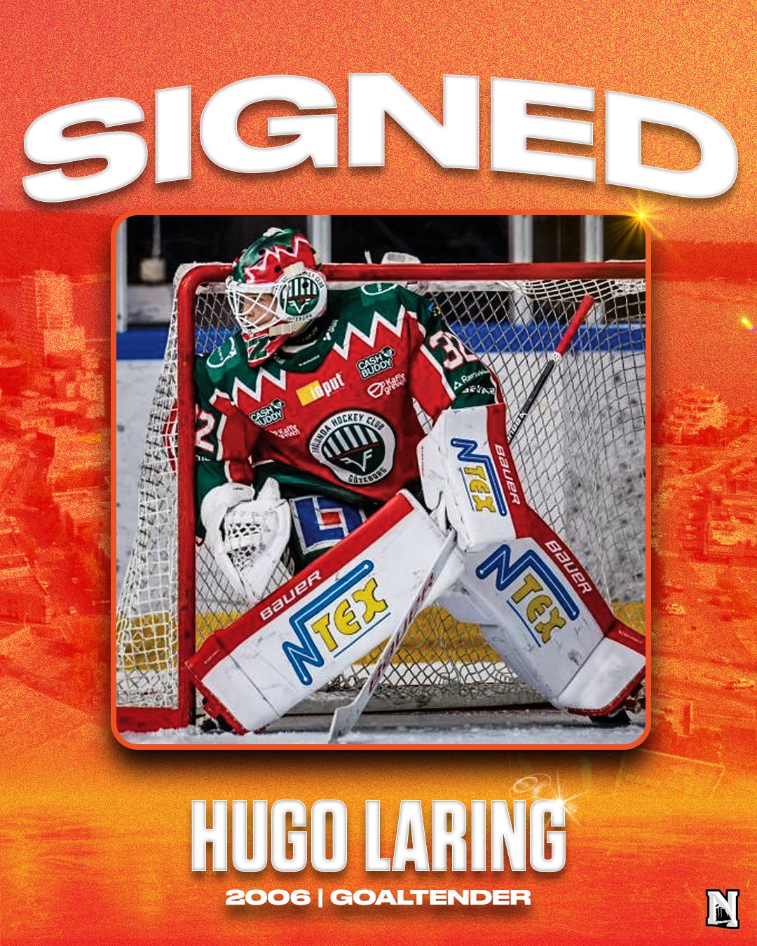 Nanaimo Clippers Sign Swedish Goaltender Hugo Laring!

FULL STORY: https://www.nanaimoclippers.com/nanaimo-clippers-sign-swedish-goaltender-hugo-laring

#BleedOrange