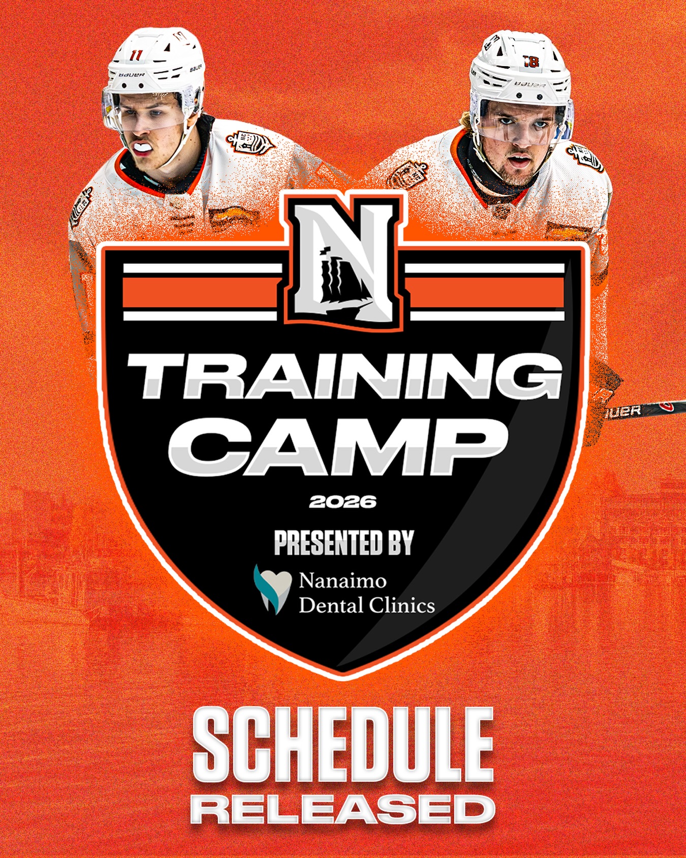 CLIPPERS HOCKEY IS BACK!

Take a look at our 2026 training camp schedule, open to the public.

Who are you coming to see? 🔥

🔗 | https://www.nanaimoclippers.com/clippers-announce-2026-training-camp-schedule