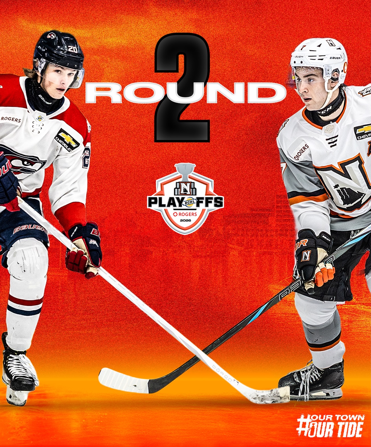 ROUND ✌️ IS LOCKED 🔒 

We will take on the Cowichan Valley Capitals.

Tickets will be on sale later this week.

#OurTownOurTide