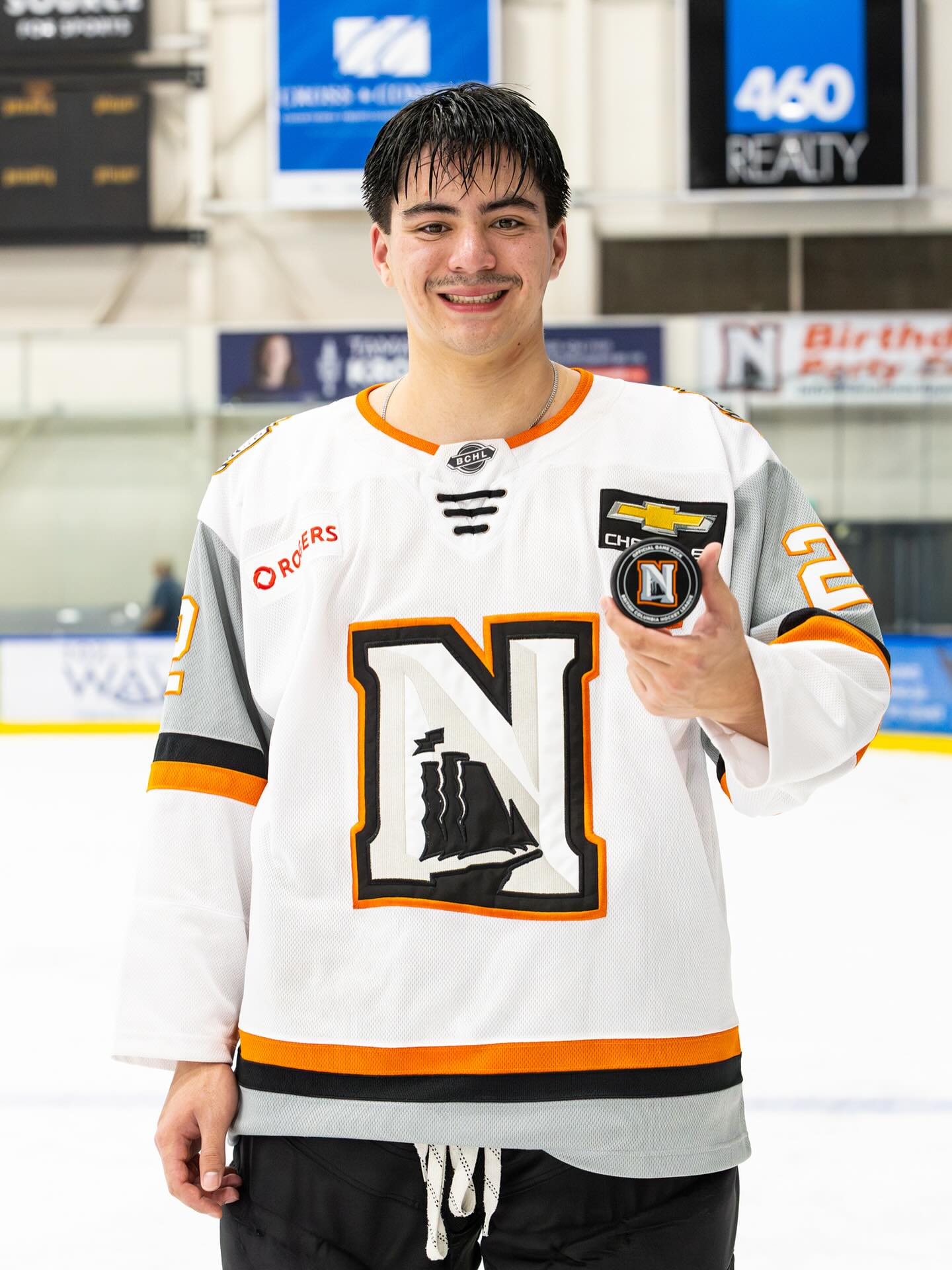 Worth the wait. Nate’s first BCHL goal! 🚨

#BleedOrange