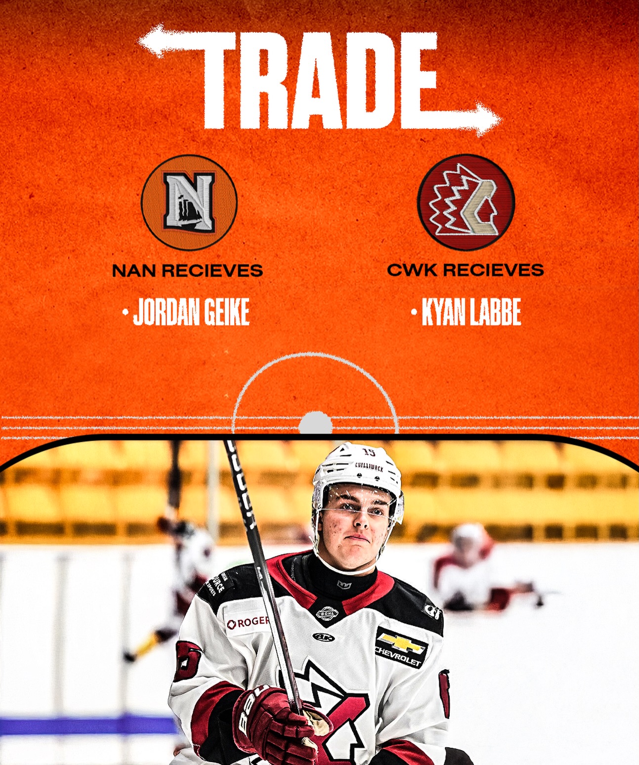 Nanaimo Clippers Trade for Forward Jordan Geike.

FULL STORY: https://www.nanaimoclippers.com/nanaimo-clippers-trade-for-forward-jordan-geike

#BleedOrange