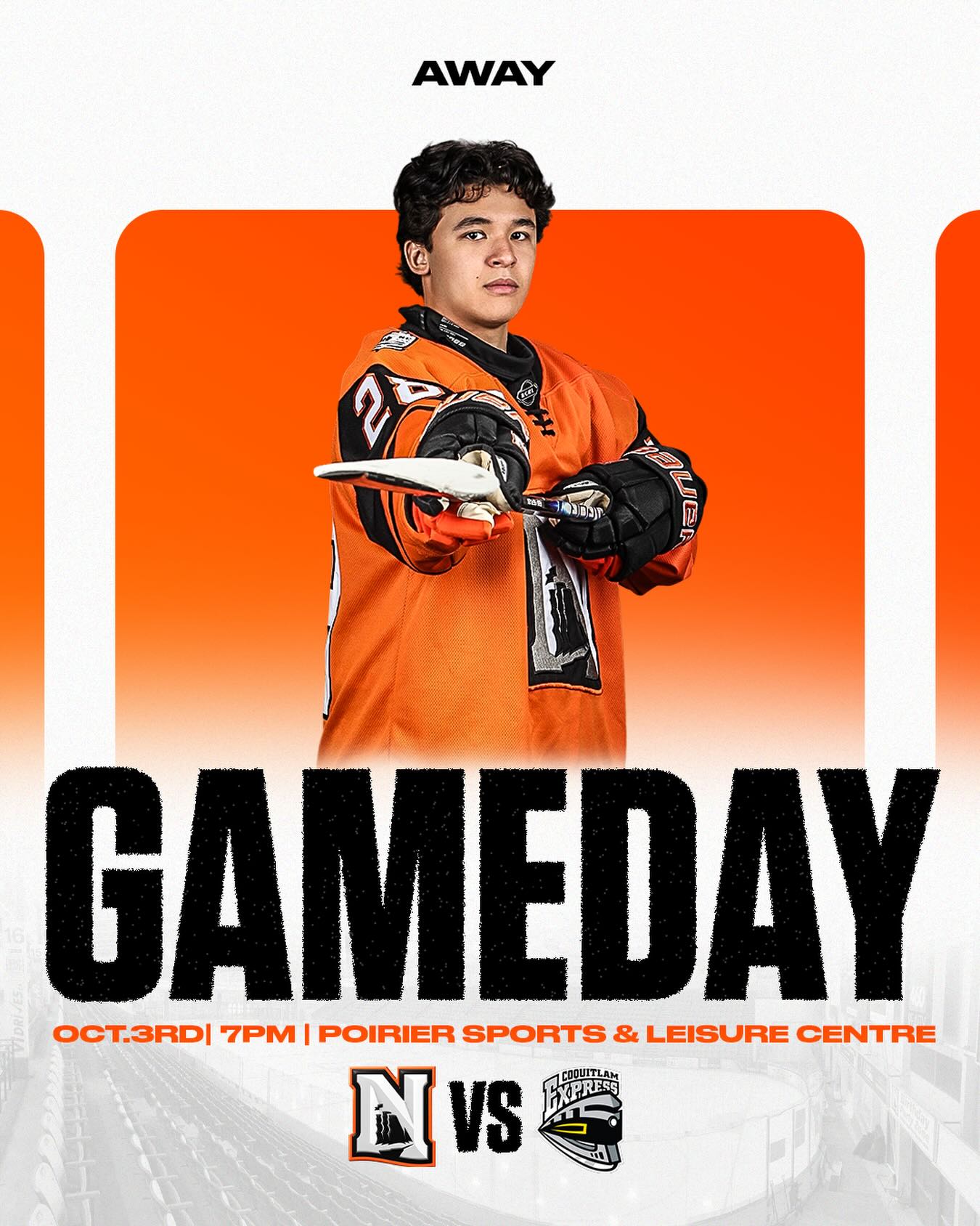 Game 2️⃣ of the mainland road trip takes us to Coquitlam to face the Express.

🕛 7PM
📍Poirier Sports & Leisure Centre 
🆚Coquitlam Express

#OurTownOurTide