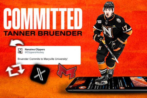 Nanaimo Clippers Forward Tanner Bruender Commits to Maryville University Division I Program