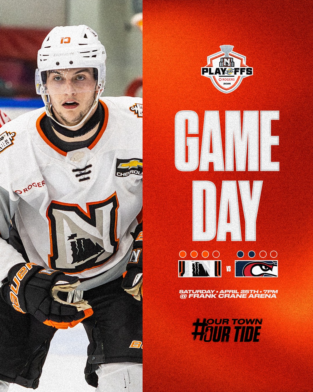 GAME 6️⃣

🕛 7:00 PM
📍 Frank Crane Arena
🆚 Cowichan Capitals 
🎟️ tickets.nanaimoclippers.com

#OurTownOurTide